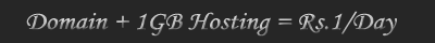 Domain Name Registration in Rs.299/year